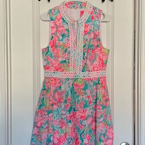 Lilly Pulitzer Franci dress size 10 floral